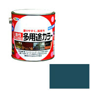 アサヒペン 油性多用途カラー 0.7L （オーシャンブルー） 9016627（直送品）