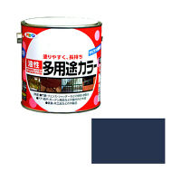 アサヒペン 油性多用途カラー 0.7L （なす紺） 9016628（直送品）