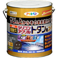 アサヒペン 油性超耐久シリコンアクリルトタン用 3kg （新茶） 9017947（直送品）