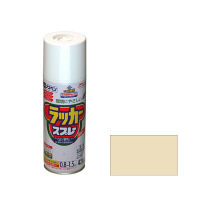 アサヒペン アスペンラッカースプレー 420mL （ベージュ） 9010054（直送品）