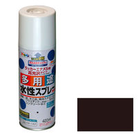 アサヒペン 水性多用途スプレー 420mL (チョコレート色) 9010227 1個