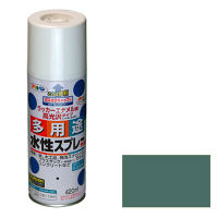 アサヒペン 水性多用途スプレー 420mL （オールドグリーン） 9010243（直送品）