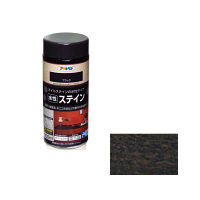 アサヒペン 水性ステイン 300mL （ブラック） 9010533（直送品）