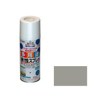 アサヒペン 水性多用途スプレー 300mL （ライトグレー） 901388（直送品）