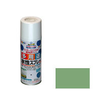 アサヒペン 水性多用途スプレー 300mL （モスグリーン） 901398（直送品）