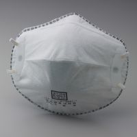 日本バイリーン バイリーンマスク 国家検定防じんマスク 活性炭入 10枚入り X-3561 1ケース（10枚）（直送品）
