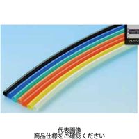 アオイ　プラスチックチューブ　ブラック　黒　外径10mm×内径8mm×100m 株式会社アオイ｜プラスチックチューブシリーズ