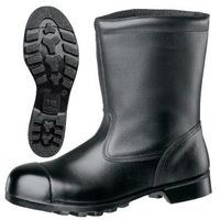 ミドリ安全 JIS規格 重作業用 安全靴 半長靴 W540N CAP 23.5cm ブラック 1040044506 1足（直送品）