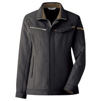 作業服 ベルデクセル 女性用 交織ストレッチ 帯電防止 長袖 ジャンパー VEL529 13 チャコール 3114105406 1点(1着)（直送品）