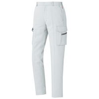 ミドリ安全 作業服 ベルデクセル 交織ストレッチ 帯電防止 カーゴパンツ VES521C LL シルバーグレー 3122113806 1点（直送品）