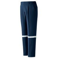 ミドリ安全 作業服 ベルデクセル 帯電防止 反射材仕様 イージーフレックス パンツ VES547 S ネイビー 3122114603 1点（直送品）