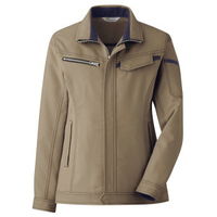 作業服 ベルデクセル 女性用 交織ストレッチ 帯電防止 長袖 ジャンパー VELS2524 13 ブラウン 3124108306 1点（直送品）