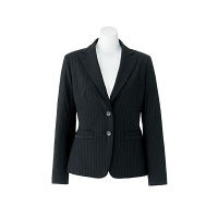 ボンマックス BONOFFICE ジャケット ブラック×ピンク 11号 AJ0253-30 1着（直送品）