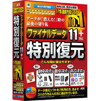 AOSテクノロジーズ ファイナルデータ１１ｐｌｕｓ　特別復元版 FD10-1 1本（直送品）