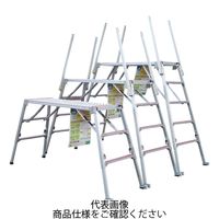 ナカオ 可搬式作業台 楽駝 SKYー15ー4 SKY-15-4 1台(1個)（直送品）