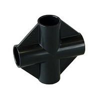 矢崎化工 ジヨイント J-6A AAS S ブラック BL 1セット（5個）（直送品）