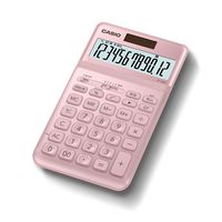カシオ計算機 スタイリッシュ電卓ジャストサイズ（ピンク） JF-S200-PK 