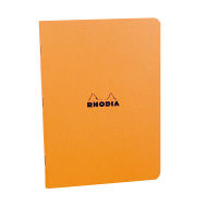 RHODIA（ロディア） ホチキス留めノート 横罫 A4 オレンジ cf119168 1セット（3冊入）（直送品）