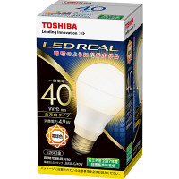 東芝 LED全方向40W電球色 LDA5L-G/40W（直送品）