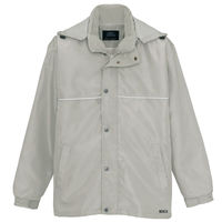 アイトス 3WAYショートコート（男女兼用） シルバーグレー L 1960-103 1着（直送品）