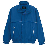 アイトス 中綿ブルゾン（男女兼用） ブルー SS 1961-106 1着（直送品）