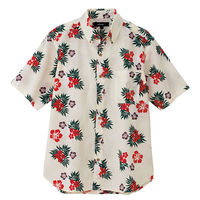 アイトス ボタンダウンアロハシャツ（カジーマ）（男女兼用） アイボリー S 56110-011 1着（直送品）