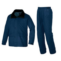 アイトス レインウエア（AS7400） ネイビー M 56205-008 1着（直送品）
