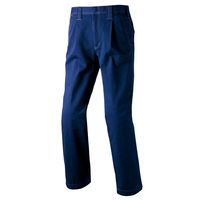 アイトス ワークパンツ（1タック） ネイビー 6L 60820-008 1着（直送品）