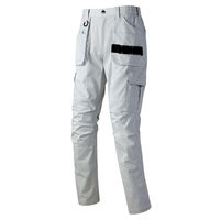 アイトス ストレッチカーゴパンツ（ノータック） シルバーグレー 4L 7894-003 1着（直送品）