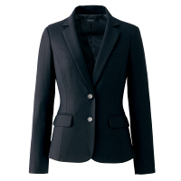 アイトス Pieds ジャケット ブラック 23号 HCJ9770-099 1着（直送品）