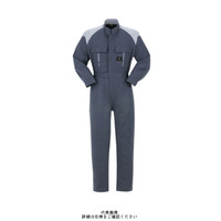 ヤマタカ ツナギ服 チャコール×ライトグレー 6L 4000ー77ー6L 4000-77-6L 1枚（直送品）