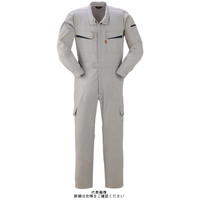 ヤマタカ ツナギ服 ライトグレー LL 2550ー7ーLL 1枚（直送品）