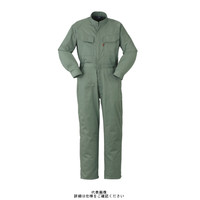ヤマタカ ツナギ服 モスグリーン LL 1250ー84ーLL 1枚（直送品）