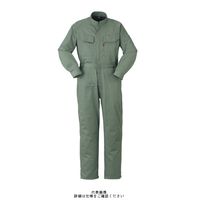 ヤマタカ ツナギ服 モスグリーン 6L 1250ー84ー6L 1枚（直送品）