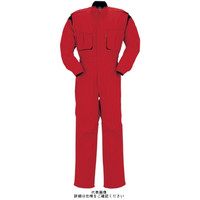 ヤマタカ ツナギ服 レッド 6L 990ー10ー6L 1枚（直送品）