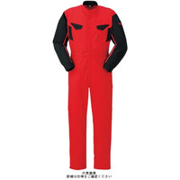 ヤマタカ ツナギ服 レッド 5L 8500ー10ー5L 1枚（直送品）