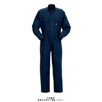ヤマタカ 夏ツナギ服 ネイビー M 414ー22ーM 1枚（直送品）
