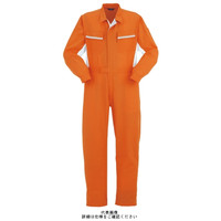 ヤマタカ 夏ツナギ服 オレンジ 5L 795ー33ー5L 1枚（直送品）