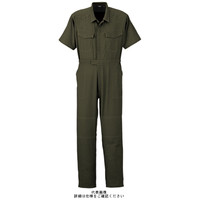 ヤマタカ 半袖夏ツナギ服 アーミー L 311ー54ーL 1枚（直送品）