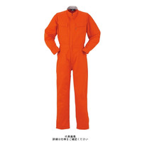 ヤマタカ ツナギ服 オレンジ LL 117ー33ーLL 1枚（直送品）