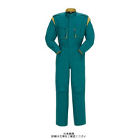 ヤマタカ 夏ツナギ服 グリーン 4L 9990ー14ー4L 1枚（直送品）