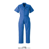 ヤマタカ 綿半袖夏ツナギ服 ブルー 4L 845ー11ー4L 1枚（直送品）