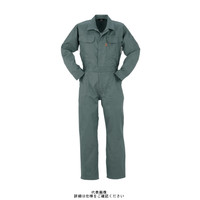 ヤマタカ 綿夏ツナギ服 グリーン 6L 900ー14ー6L 1枚（直送品）