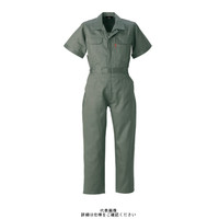 ヤマタカ 綿半袖夏ツナギ服 グリーン 4L 845ー14ー4L 1枚（直送品）
