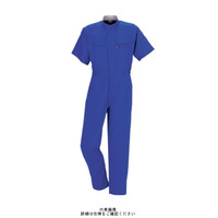 ヤマタカ 綿半袖夏ツナギ服 ブルー SS 118ー1ーSS 118-1-SS 1枚（直送品）