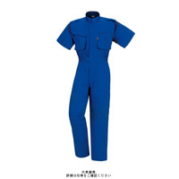 ヤマタカ 半袖夏ツナギ服 ブルー 4L 9900ー1ー4L 1枚（直送品）