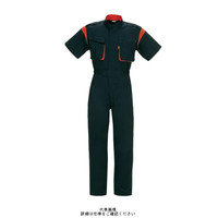 ヤマタカ 半袖夏ツナギ服 ブラック 3L 9900ー5ー3L 1枚（直送品）