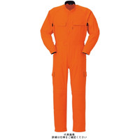 ヤマタカ 綿夏ツナギ服 オレンジ 3L 574ー3ー3L 1枚（直送品）