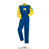 ヤマタカ 夏ツナギ服 ライトネイビー 4L 884-2-4L 1枚（直送品）