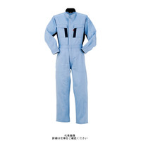 ヤマタカ 綿夏ツナギ服 ライトブルー L 600ー6ーL 1枚（直送品）